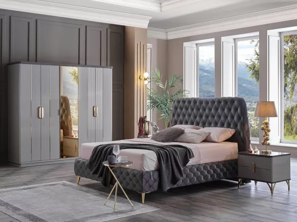 Ensemble de chambre à coucher Serra Or