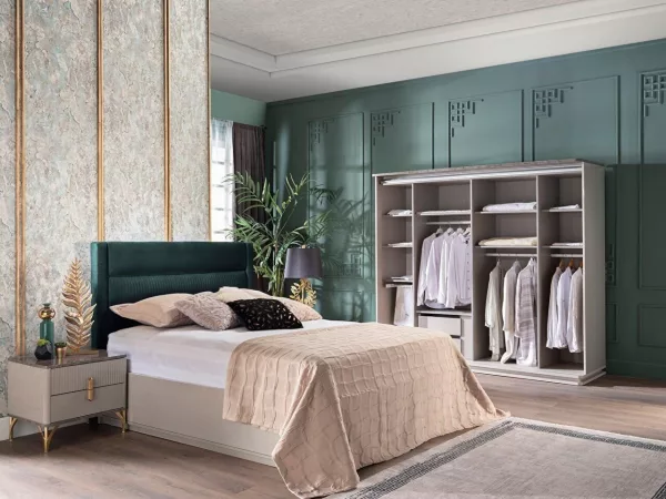 Ensemble de chambre à coucher Serra Or