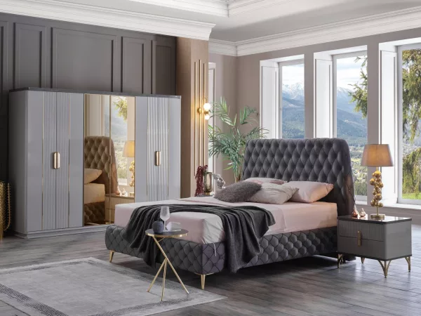 Ensemble de chambre à coucher Serra Or