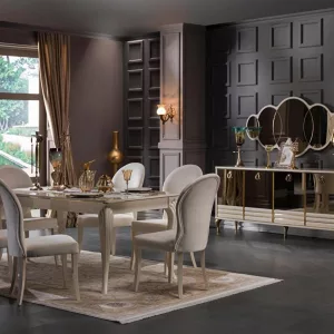 Ensemble de salle à manger de luxe