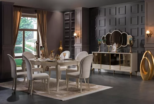 Ensemble de salle à manger de luxe