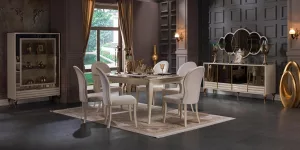 Ensemble de salle à manger de luxe