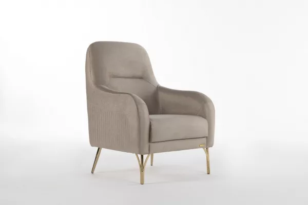 Serra Fauteuil - Or