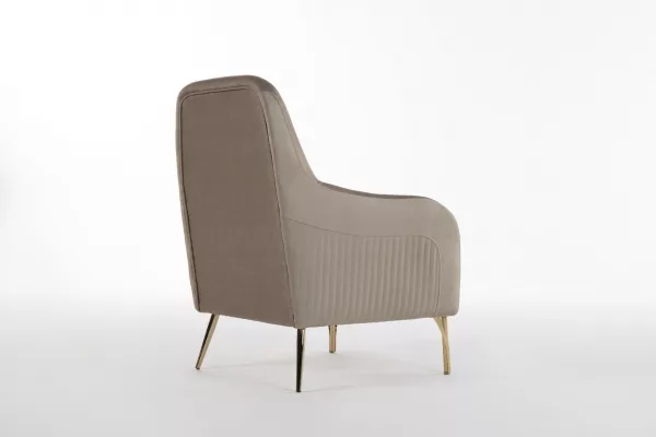 Serra Fauteuil - Or